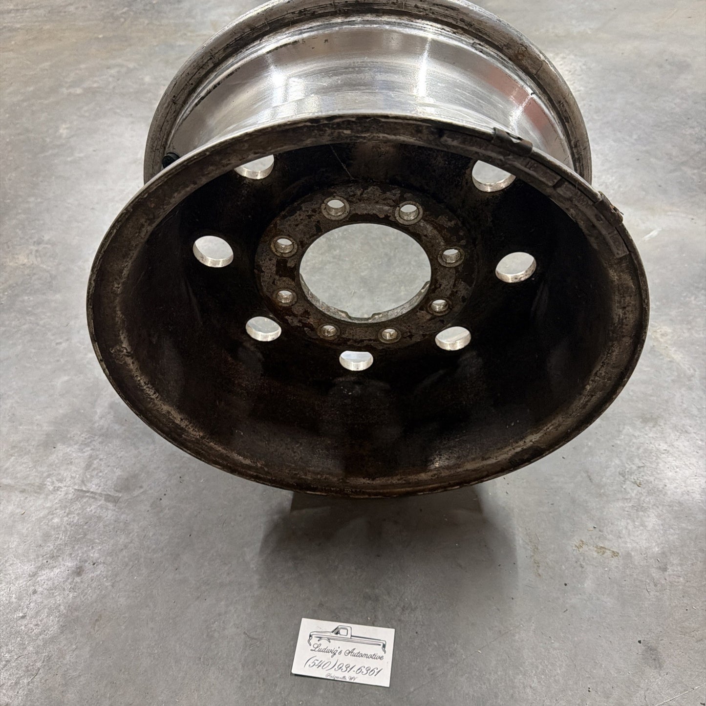 1992-1997 Ford F250,F350 Aluminum 16” 8x6.5 Single Wheel