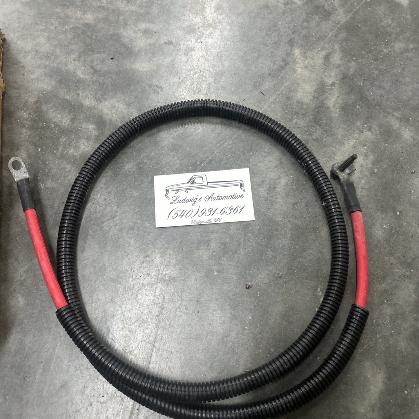 Motorcraft WC-8557-A Starter Battery Cable - E4TZ-14431-C