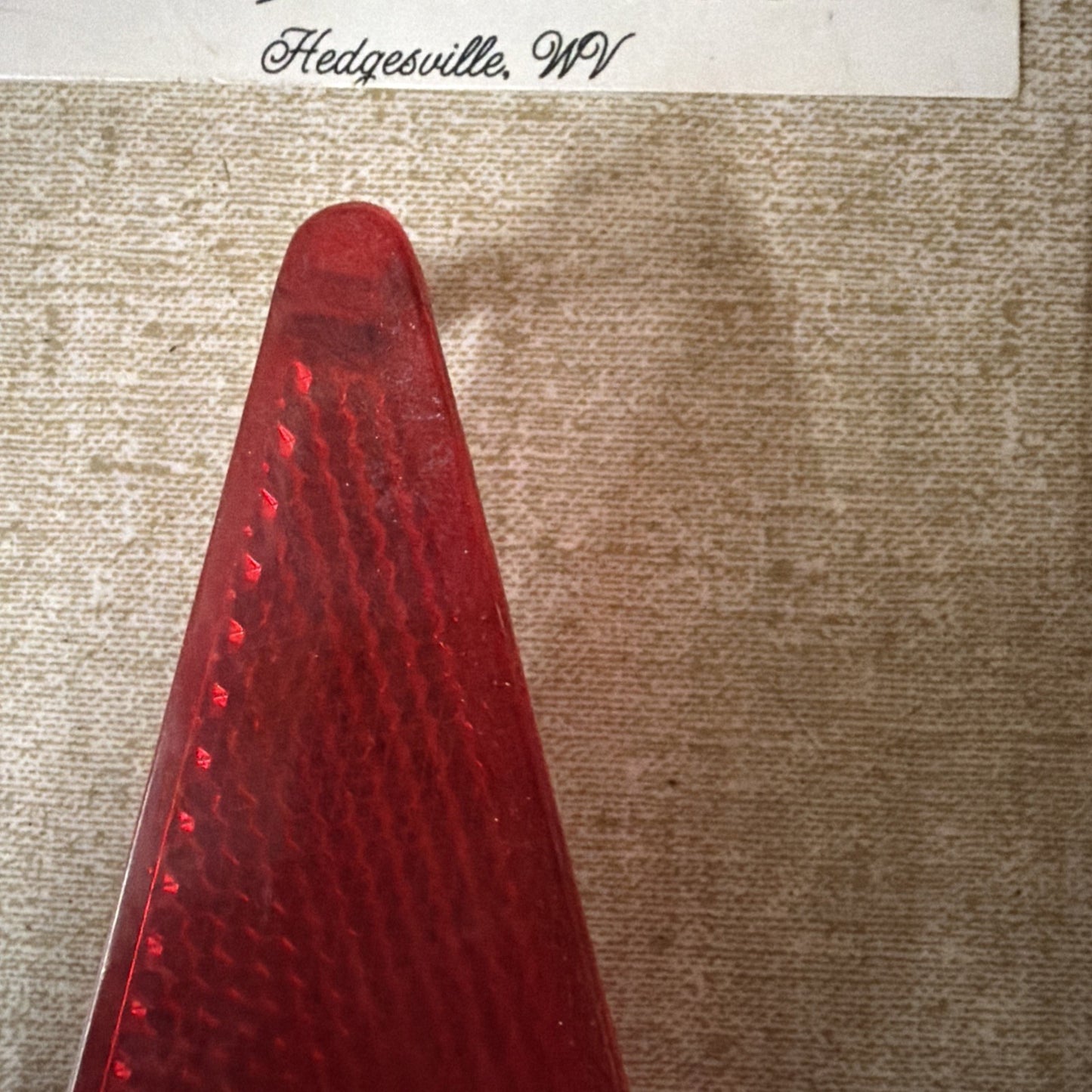 92- 96 Ford F-150 F250 F350 FSuperduty DRIVER short Door Panel REFLECTOR LENS
