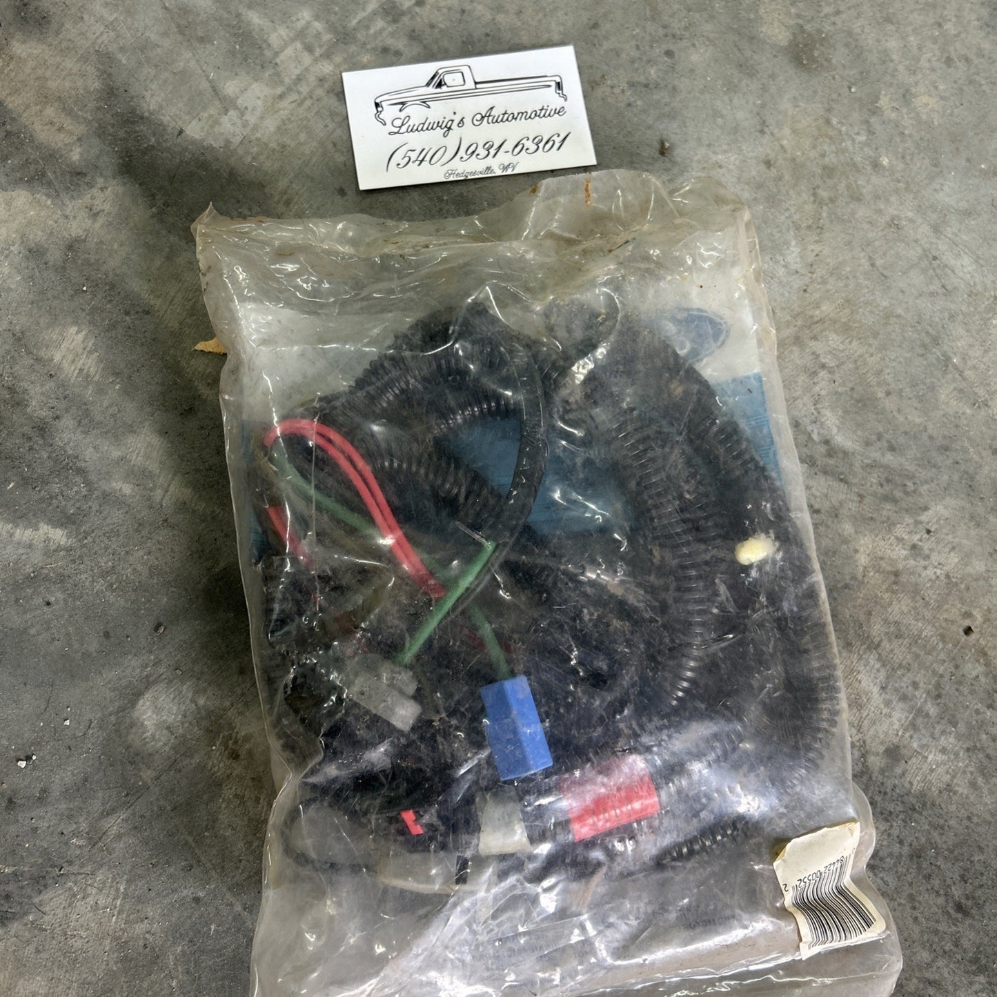 ford E7Tz –i98885 – D Wiring Assembly SE. 110287