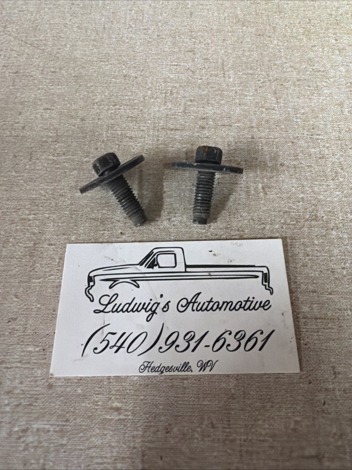 1992-1996 Ford F150 F250 F350 Bronco OEM hood latch bolt screw set