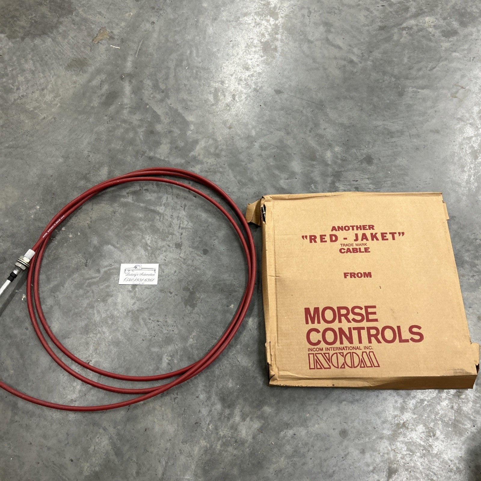 Morse Control Assembly D304241-3-204in 4310