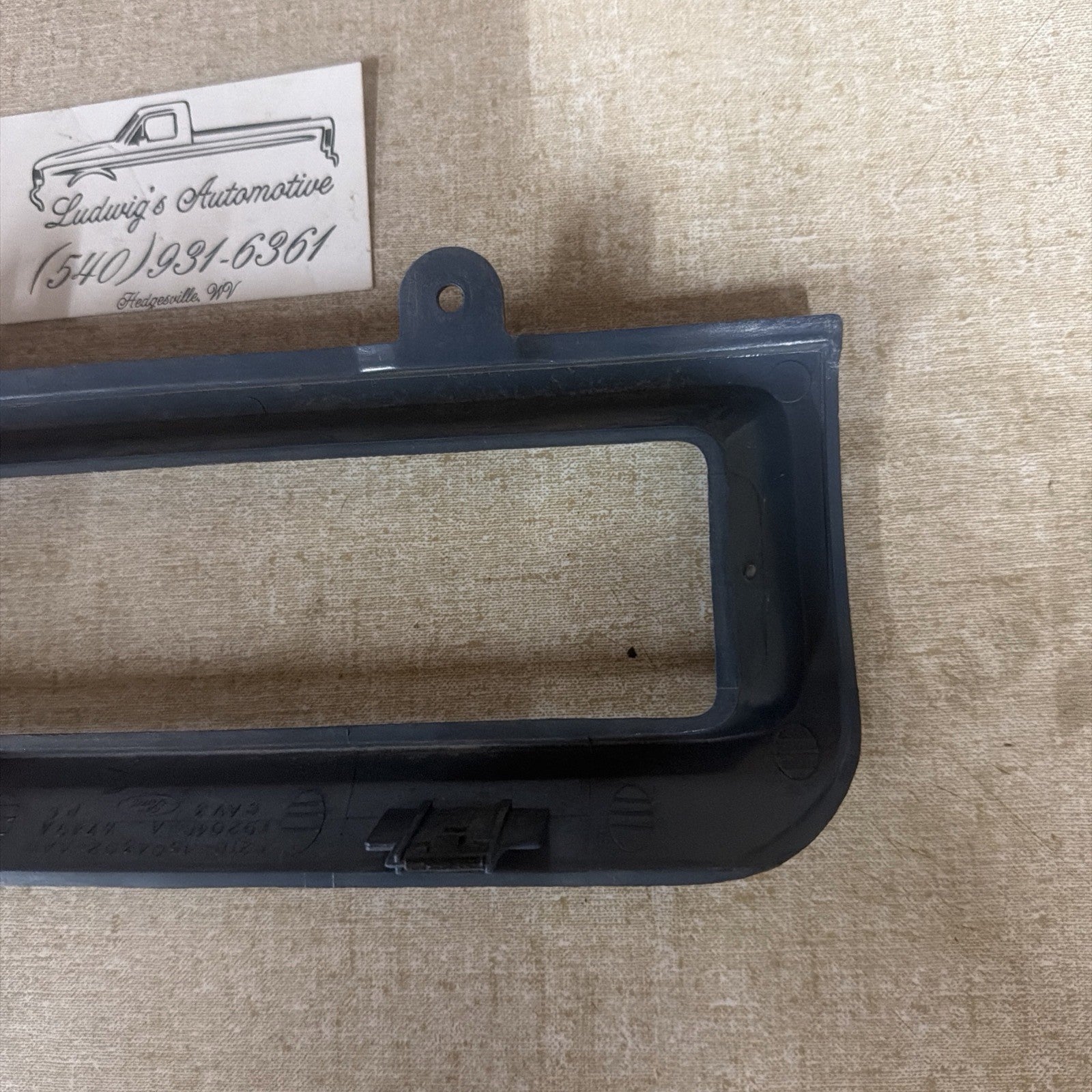 92-96 Light Blue Heater Bezel Ford F150 F250 F350 Bronco