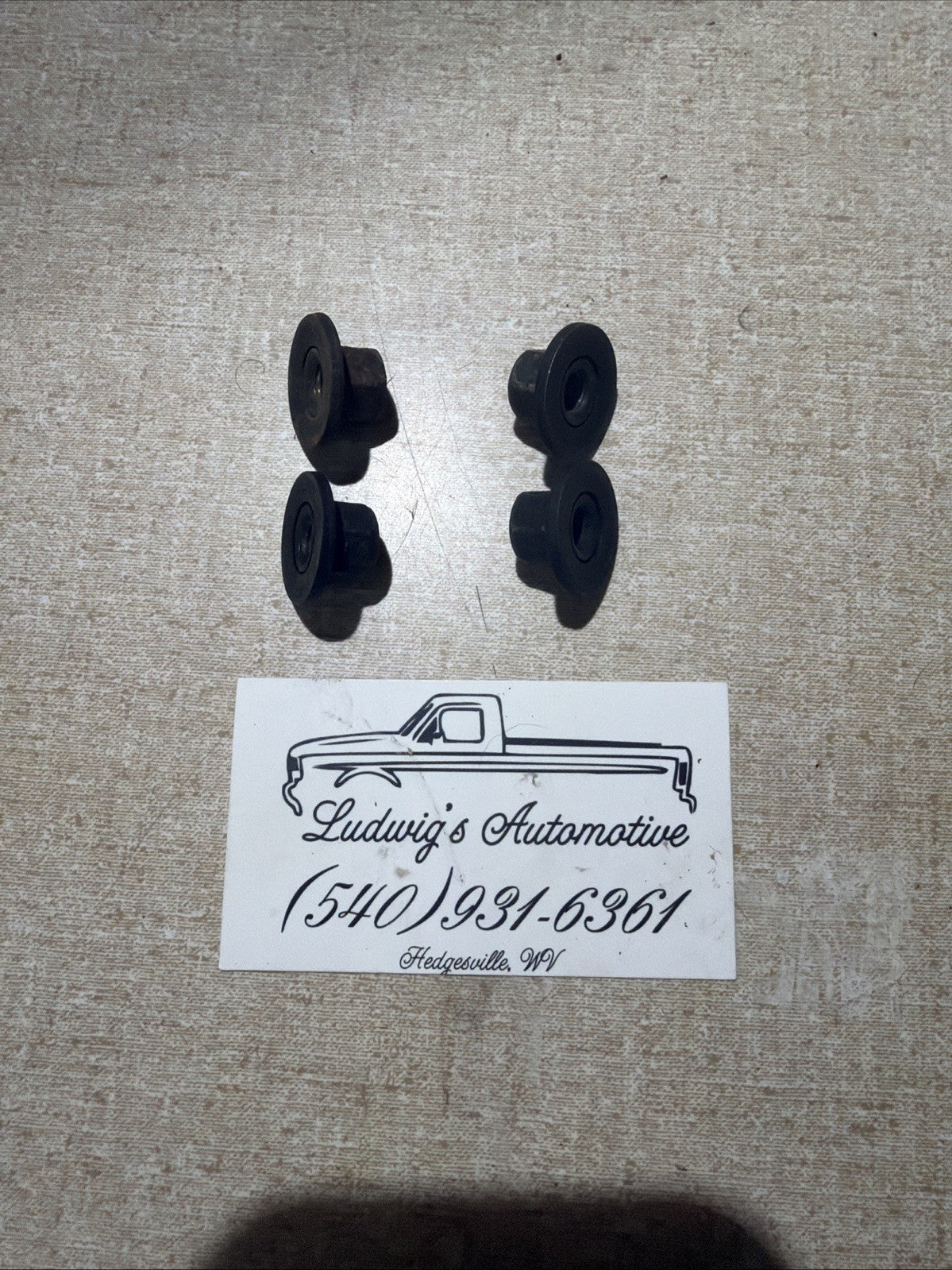 1992-1996 Ford F150 F250 F350 FSuperduty Steering Column MOUNT NUT SET OEM