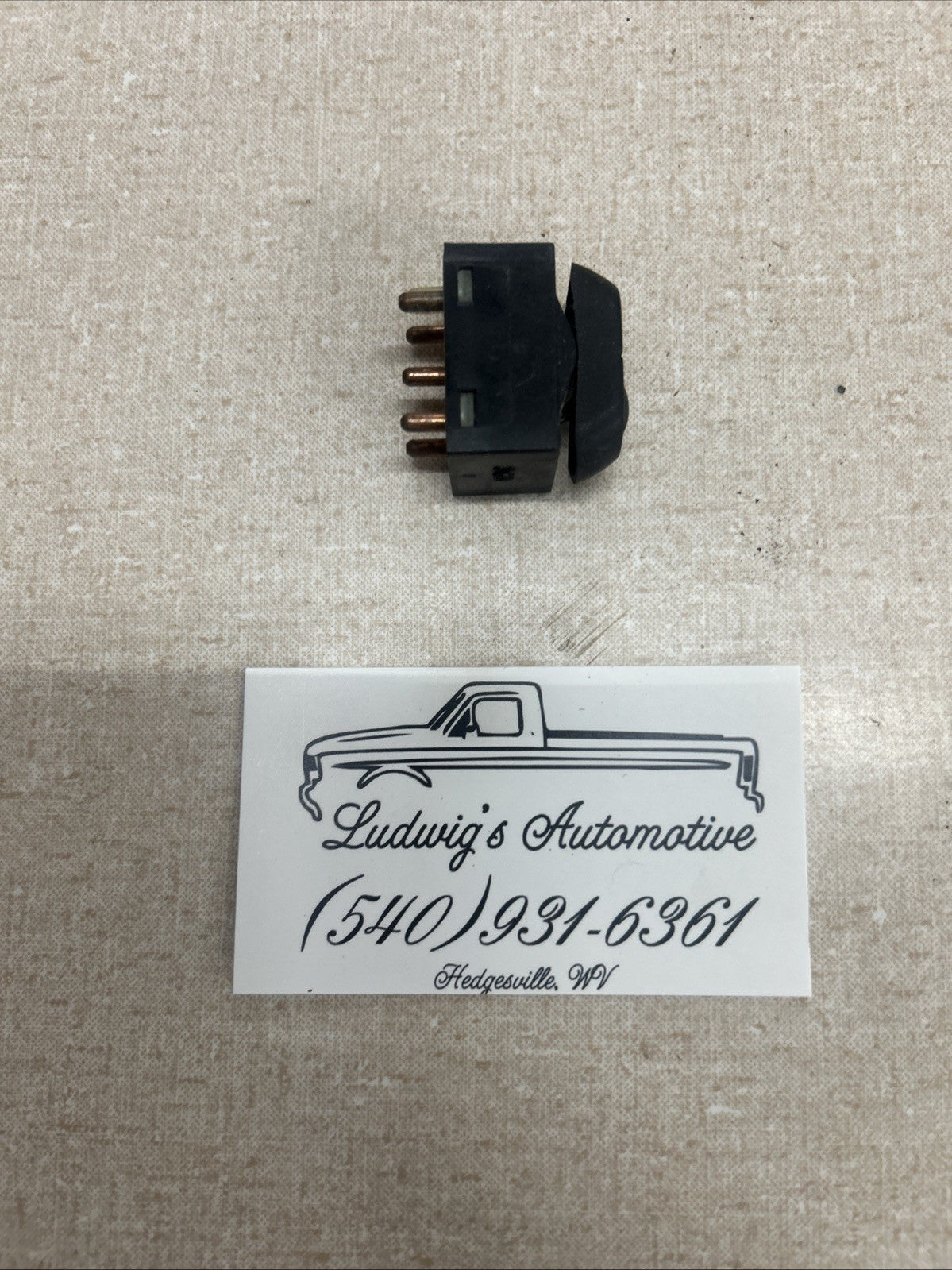 92 FORD F150 DRIVERS DOOR PASSENGER WINDOW SWITCH 190029