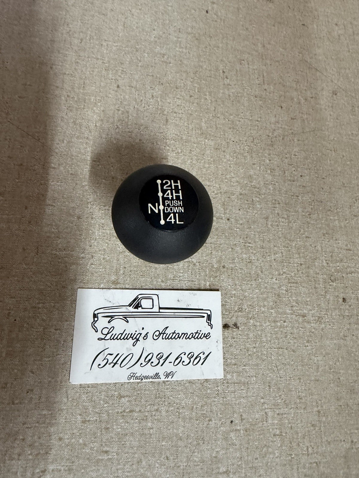 Transfer Case Shift Knob 1992-2003 F150 F250 F350 Bronco 4WD OEM