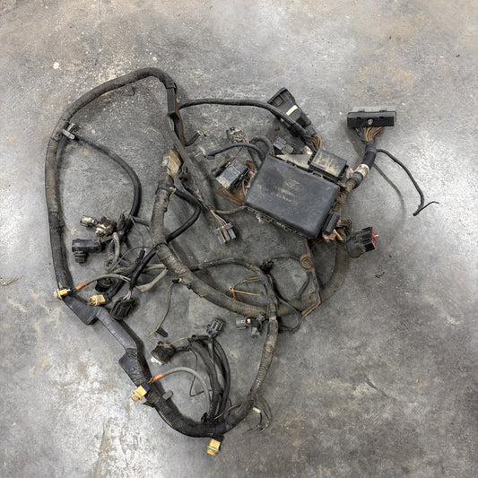 96-97 Ford F250 F350 7.3L Underhood Fuse Box Wiring Harness F7TB-12A581-p260f