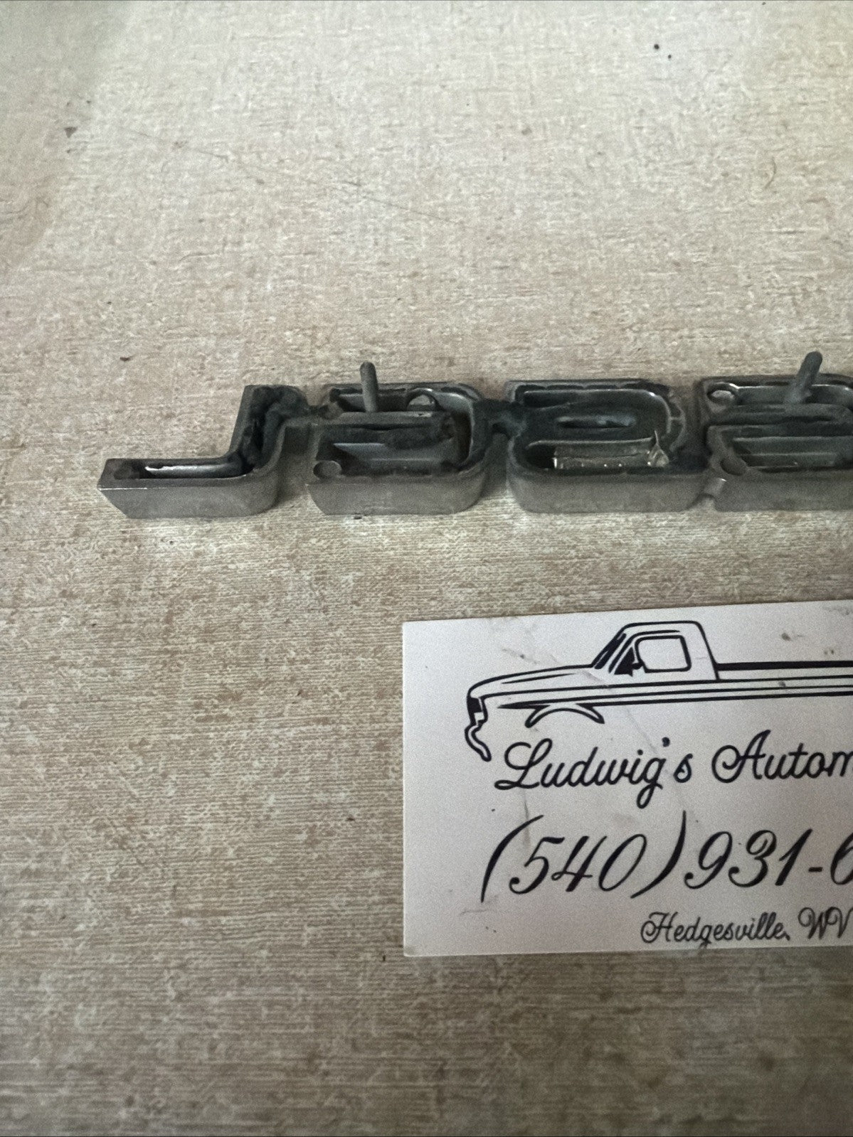 1987-1991 F-250 F-350 Fsuperduty Front Diesel Emblem