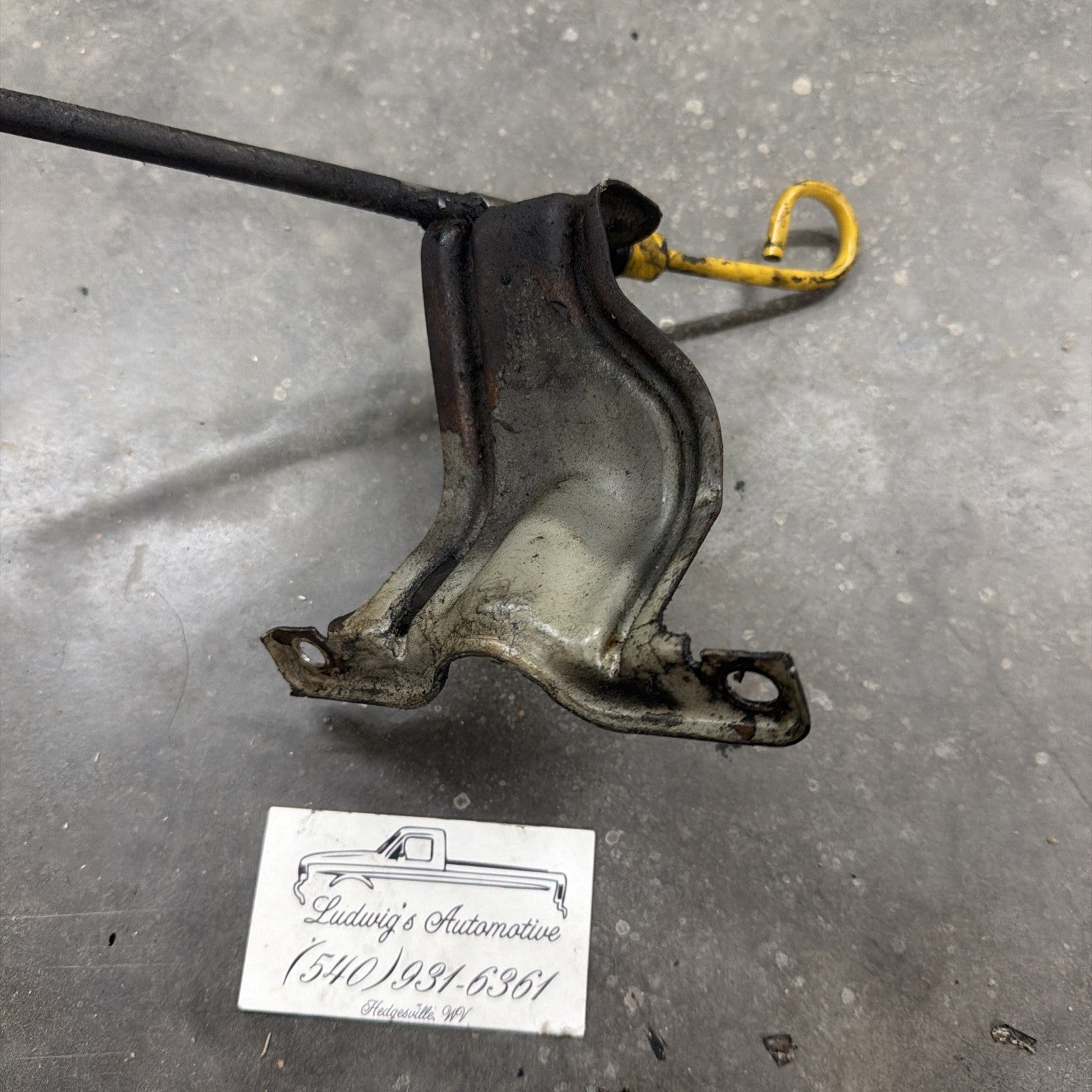 Ford F250 F350 6.9L 7.3L IDI Diesel Steel Dip Stick Tube & Oil Dipstick OEM
