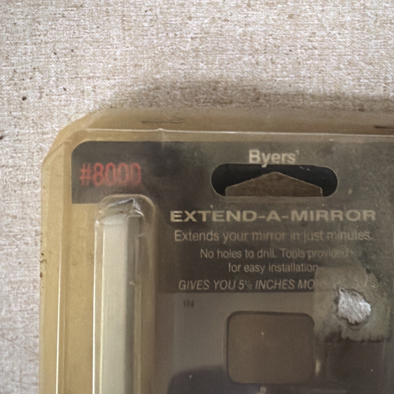 Byers EXTEND-A-MIRROR #8000 2 Blocks 2 Bars 1980-1997 Ford F-Series & Bronco OOP