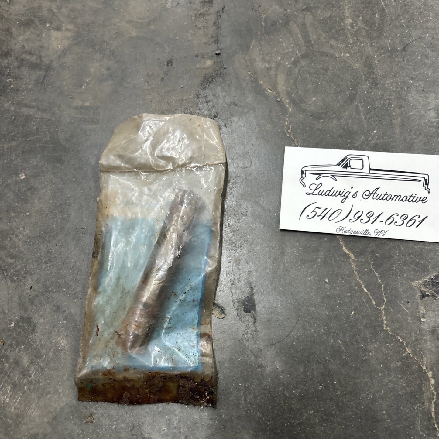 FORD 1983 RANGER & 1984 BRONCO II "PIN ASY" FRONT DISC BRAKE CALIPER PIN, RARE