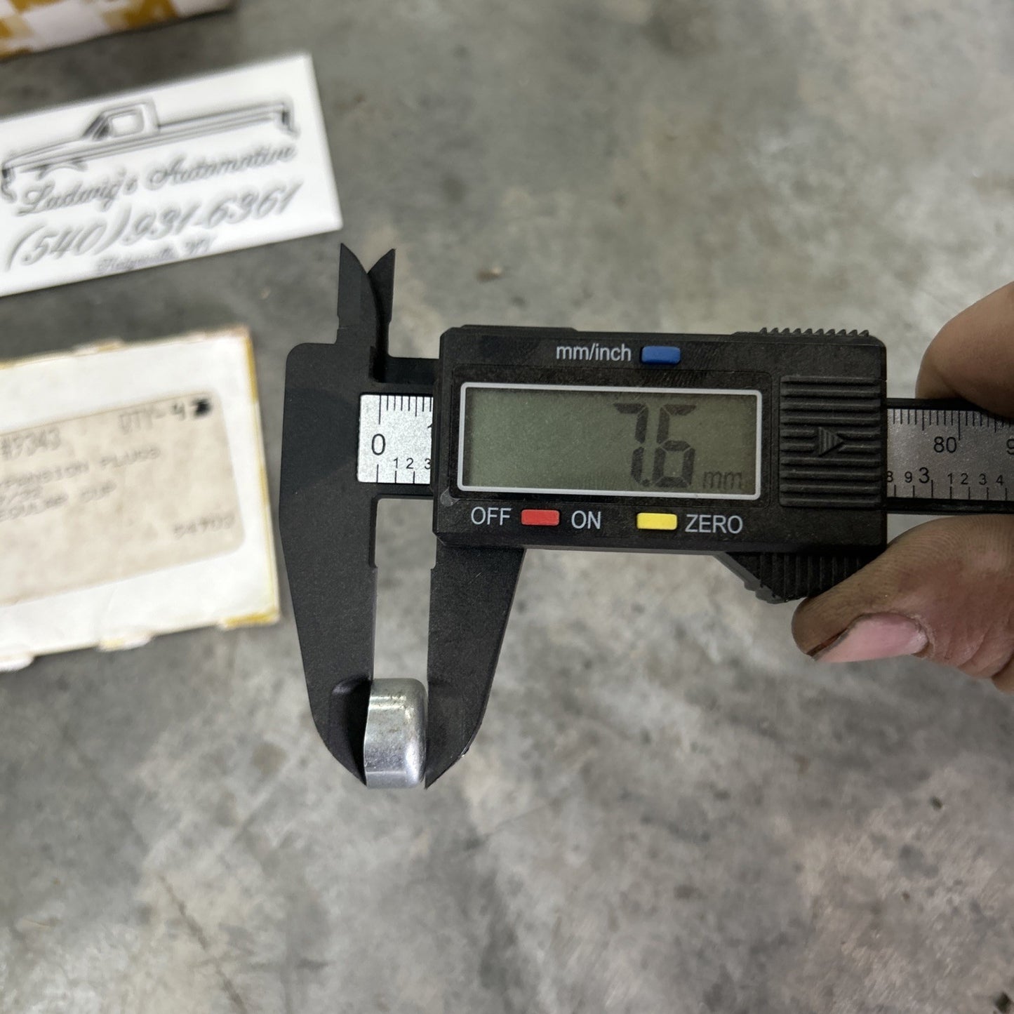 Steel 19/32" Engine Deep Cup Expansion Freeze Out Plugs 4 Per Order