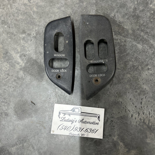 OBS Ford Truck F250 F150 F350 Bronco Window Switch / Door Lock Panels