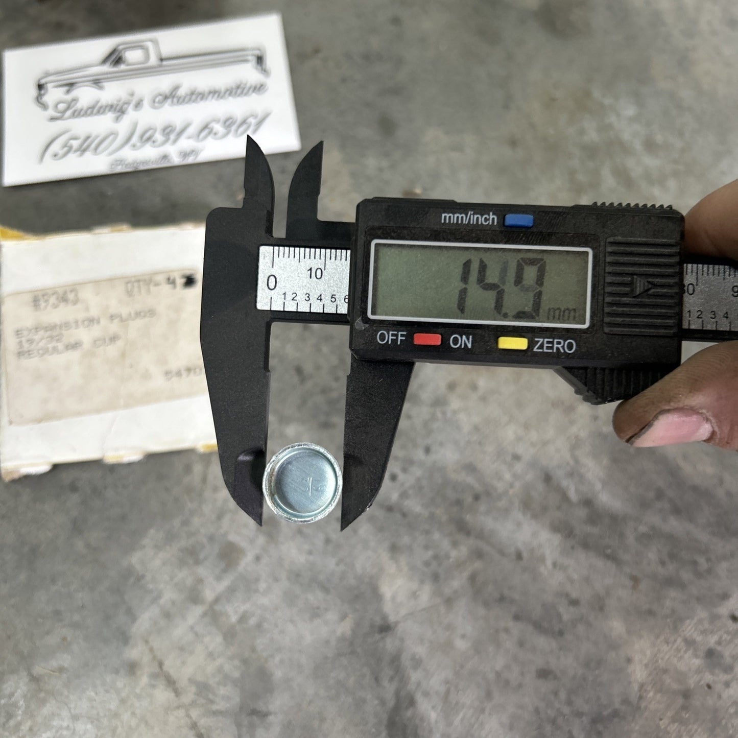 Steel 19/32" Engine Deep Cup Expansion Freeze Out Plugs 4 Per Order