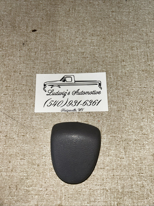 92-96 Ford Bronco F series Seat Belt Trim Cap, Opal Gray READ DESCRIPTION