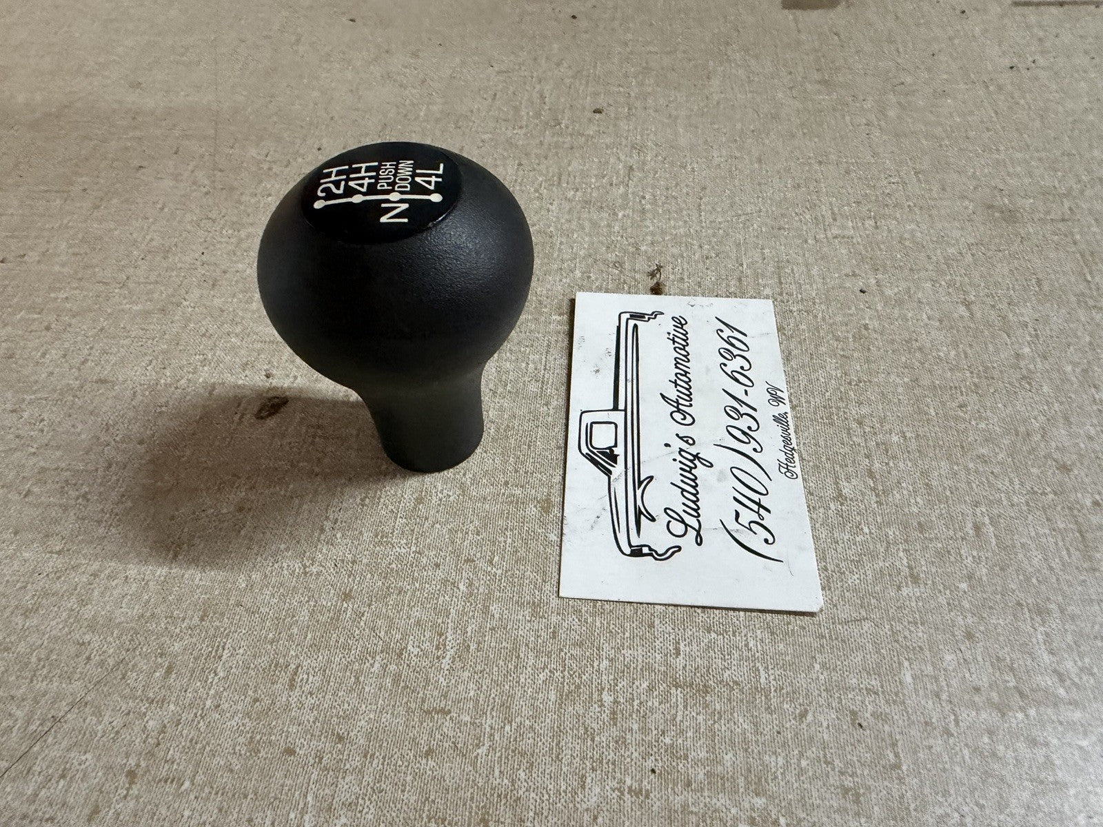 Transfer Case Shift Knob 1992-2003 F150 F250 F350 Bronco 4WD OEM
