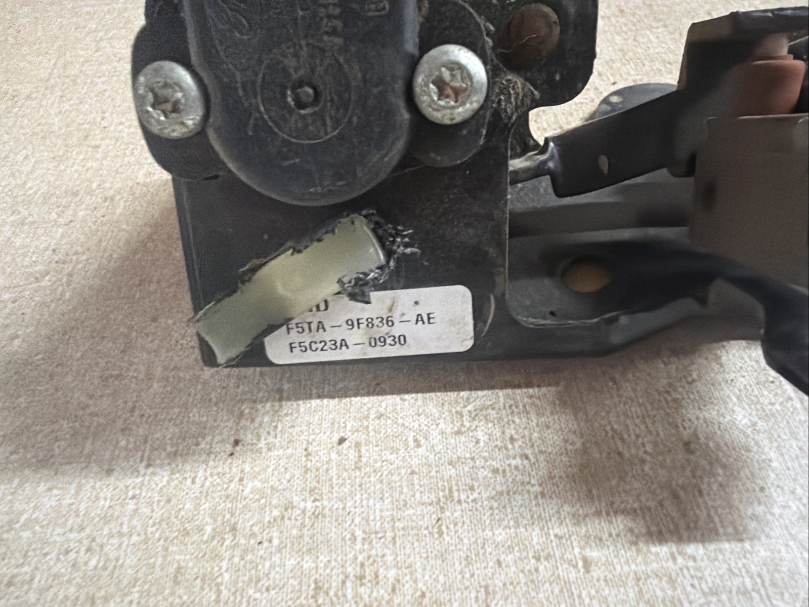 94.5-97 F250 7.3L DIESEL ACCELERATOR PEDAL OEM F5ta-9f836-ae