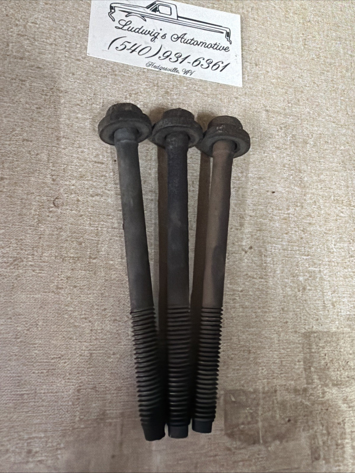 80-96 Ford F150 F250 F350 Steering Gear Box Bolts OEM A2