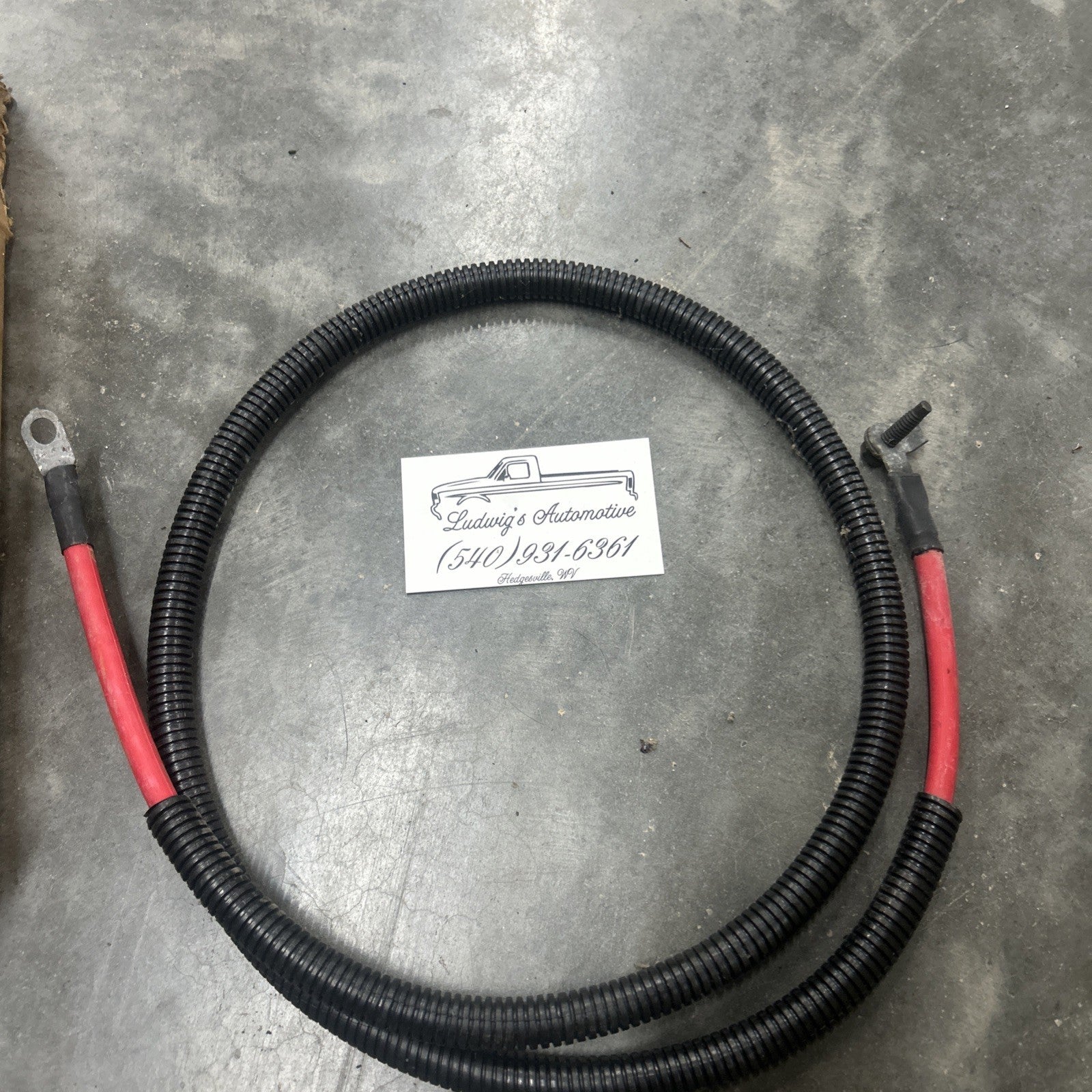 Motorcraft WC-8557-A Starter Battery Cable - E4TZ-14431-C