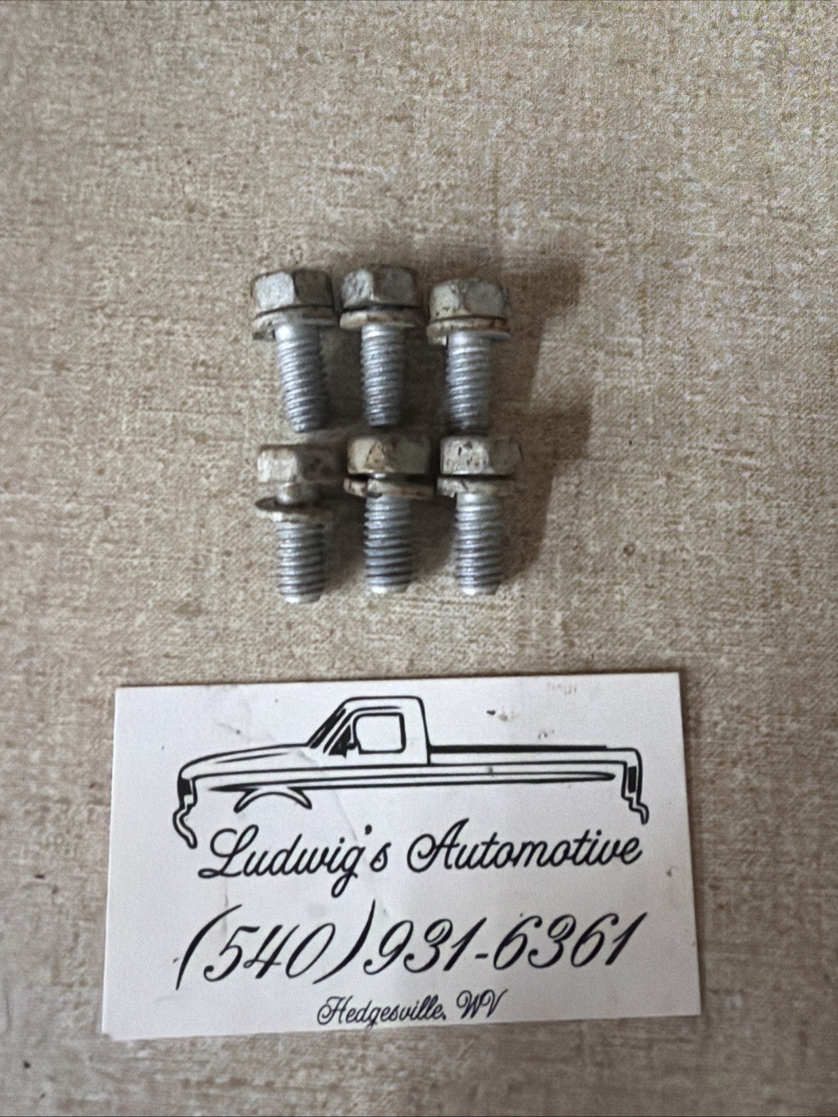 1994.5-1997 Ford F250 F350 7.3 Fan Clutch Mounting Bolt Kit OEM