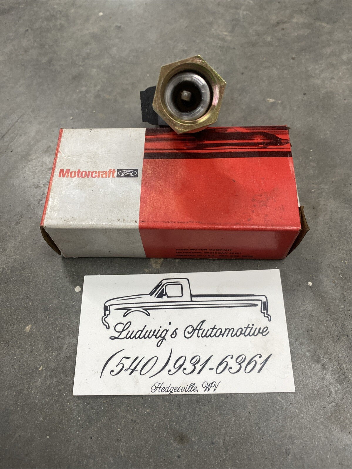 NOS OEM Ford DY-416 E43Z-9E731-A Cruise Control Vehicle Speed Sensor