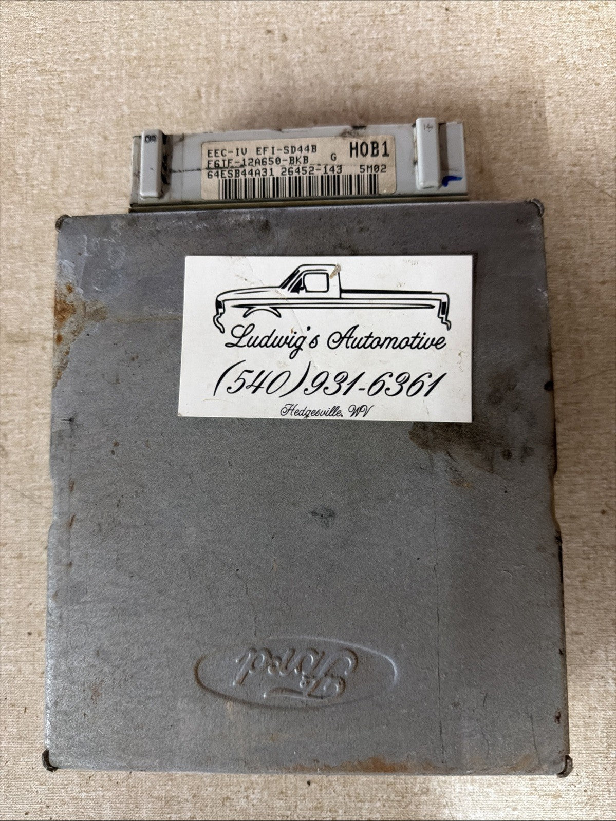 Ford F150 F250 1996 5.8 ECU ECM PCM Engine Control Module F6TF-12A650-BKB