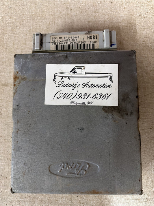 Ford F150 F250 1996 5.8 ECU ECM PCM Engine Control Module F6TF-12A650-BKB