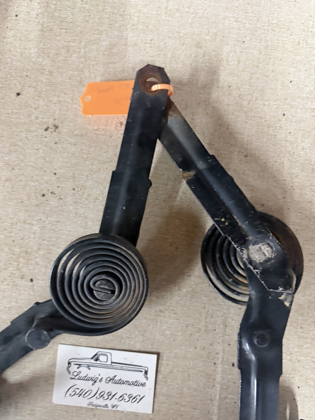 1980-1996 Ford Truck Bronco Hood Spring Set F150 F250 F350 OEM Ford Used