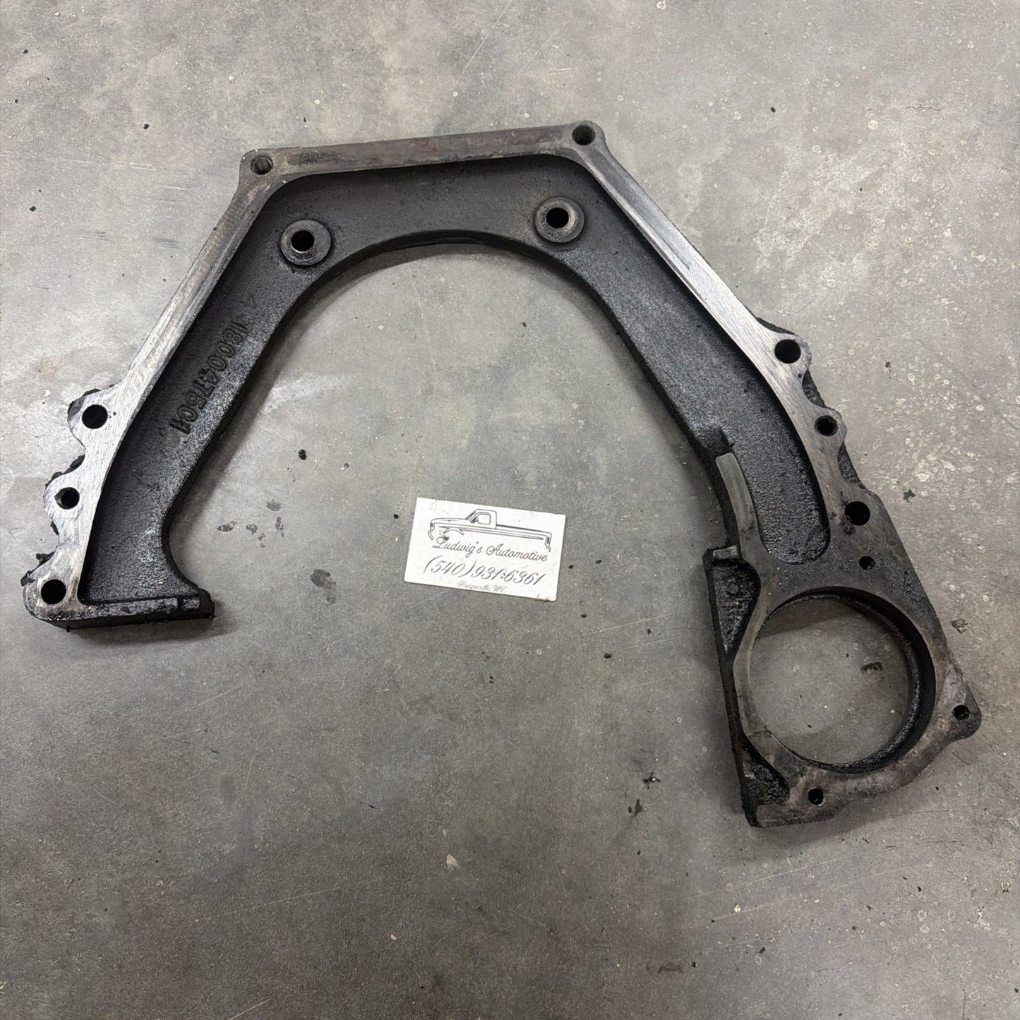 1983-1994 Ford Truck 6.9L 7.3L IDI Diesel Transmission Spacer Plate Starter