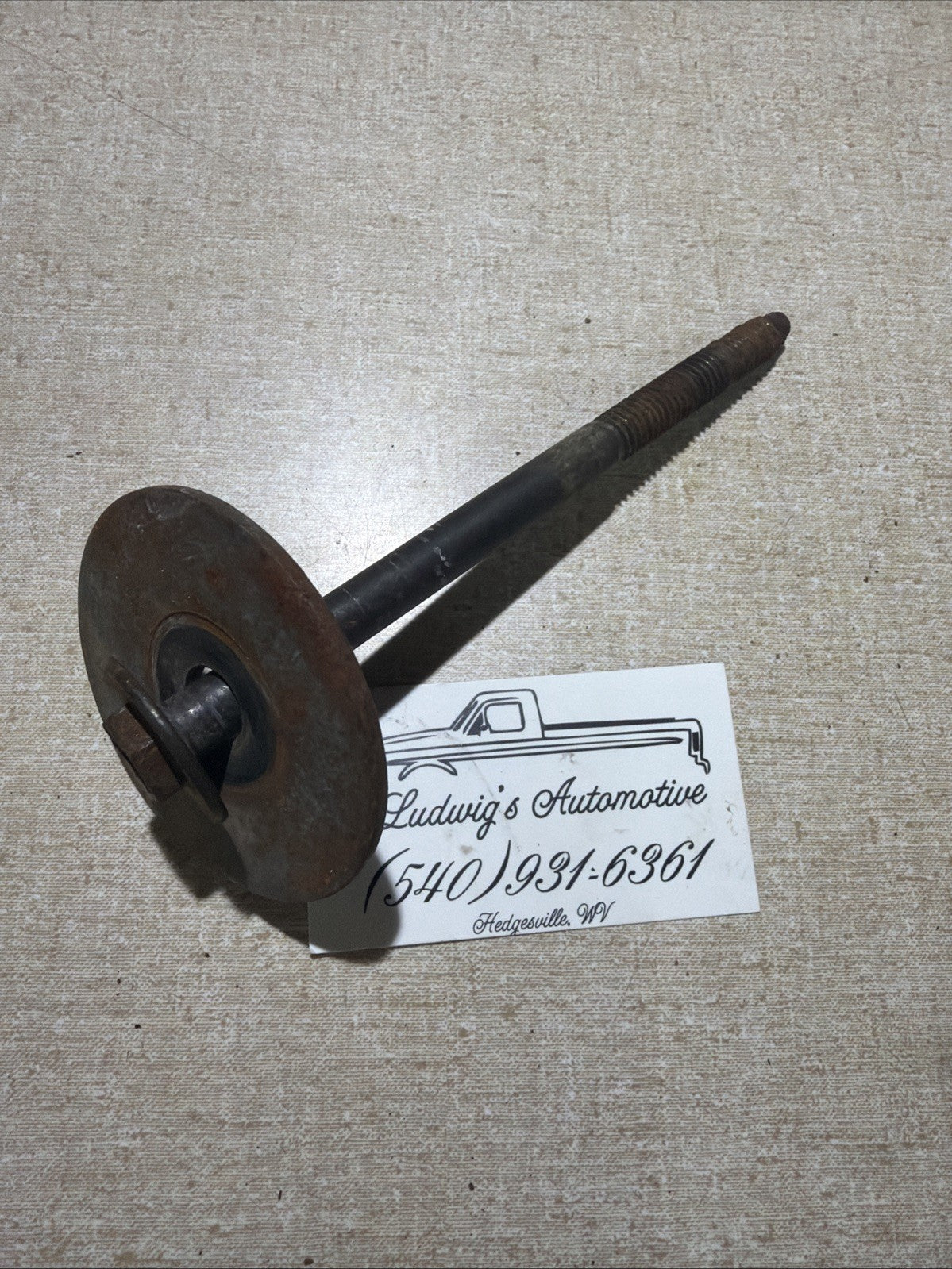 92-97 Ford F150 F250 F350 Rear Cab Bolt 16mm x Overall Length 6-3/8”  OEM 2908