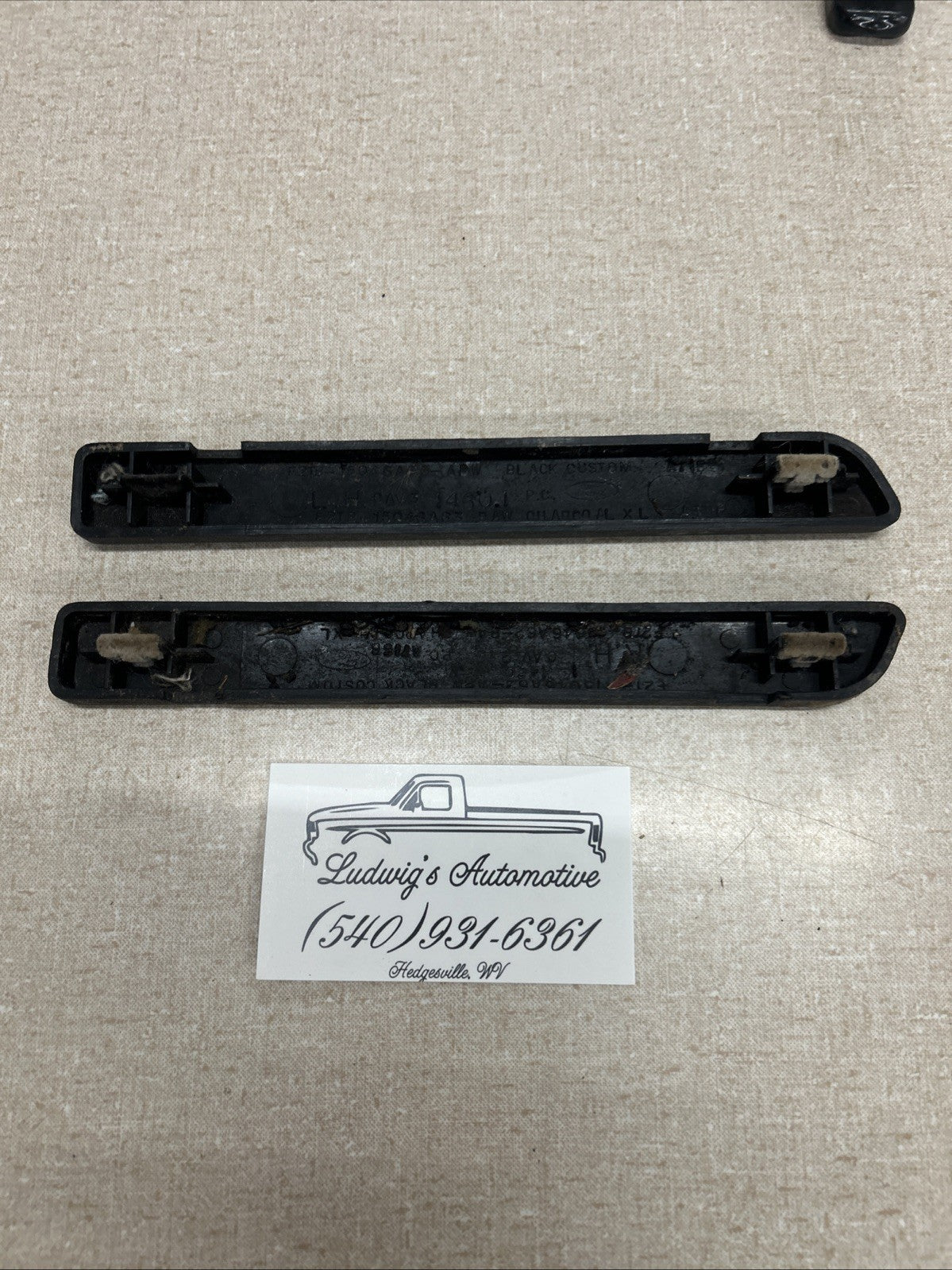 1992-1996 FORD DASH TRIM pieces BLACK XLT Or Xl F150 F250 F350 Bronco