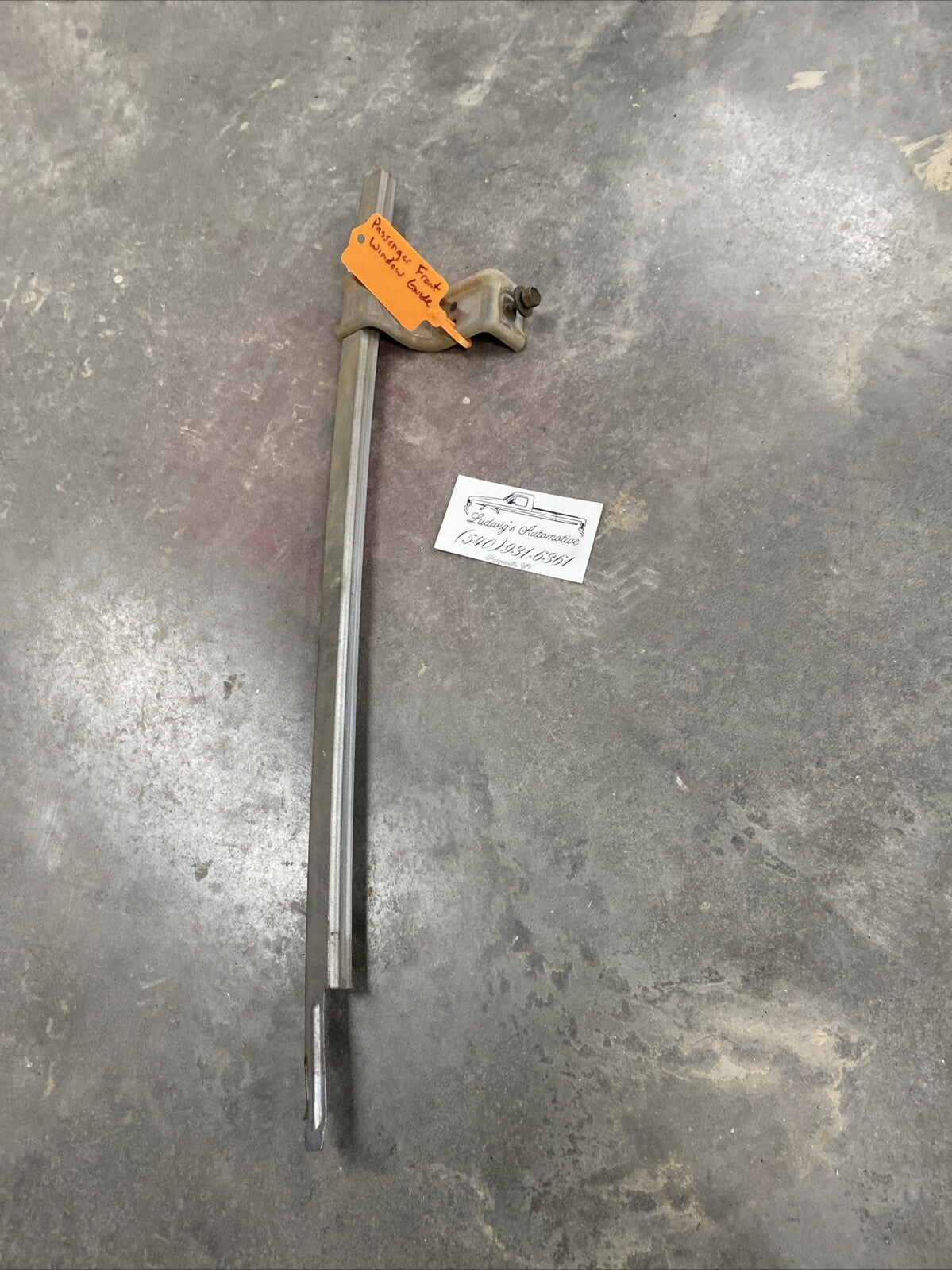 92-96 Ford F Series OEM driver left door window rails track/guides