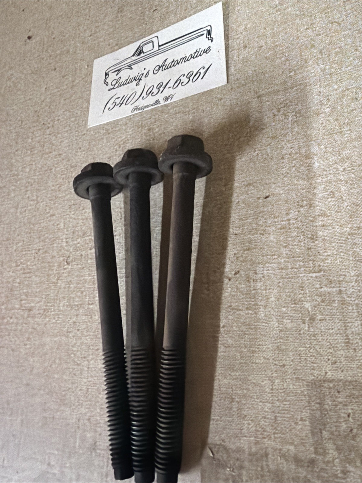 80-96 Ford F150 F250 F350 Steering Gear Box Bolts OEM A2