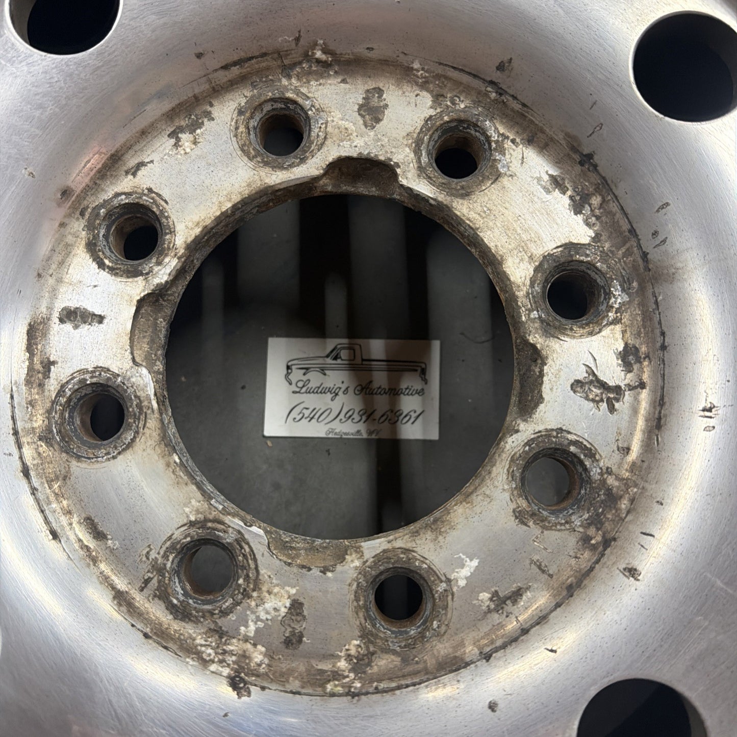 1992-1997 Ford F250,F350 Aluminum 16” 8x6.5 Single Wheel