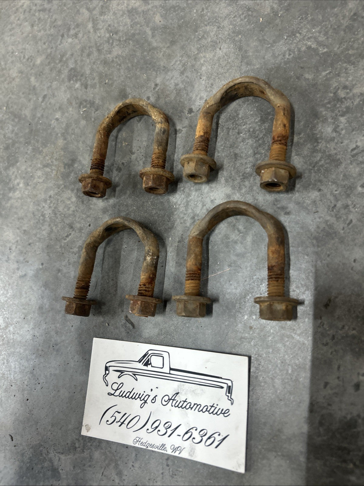OEM Ford U Bolt Universal Joint 90-97 F series Truck Bronco 90-04 E Series Vans 