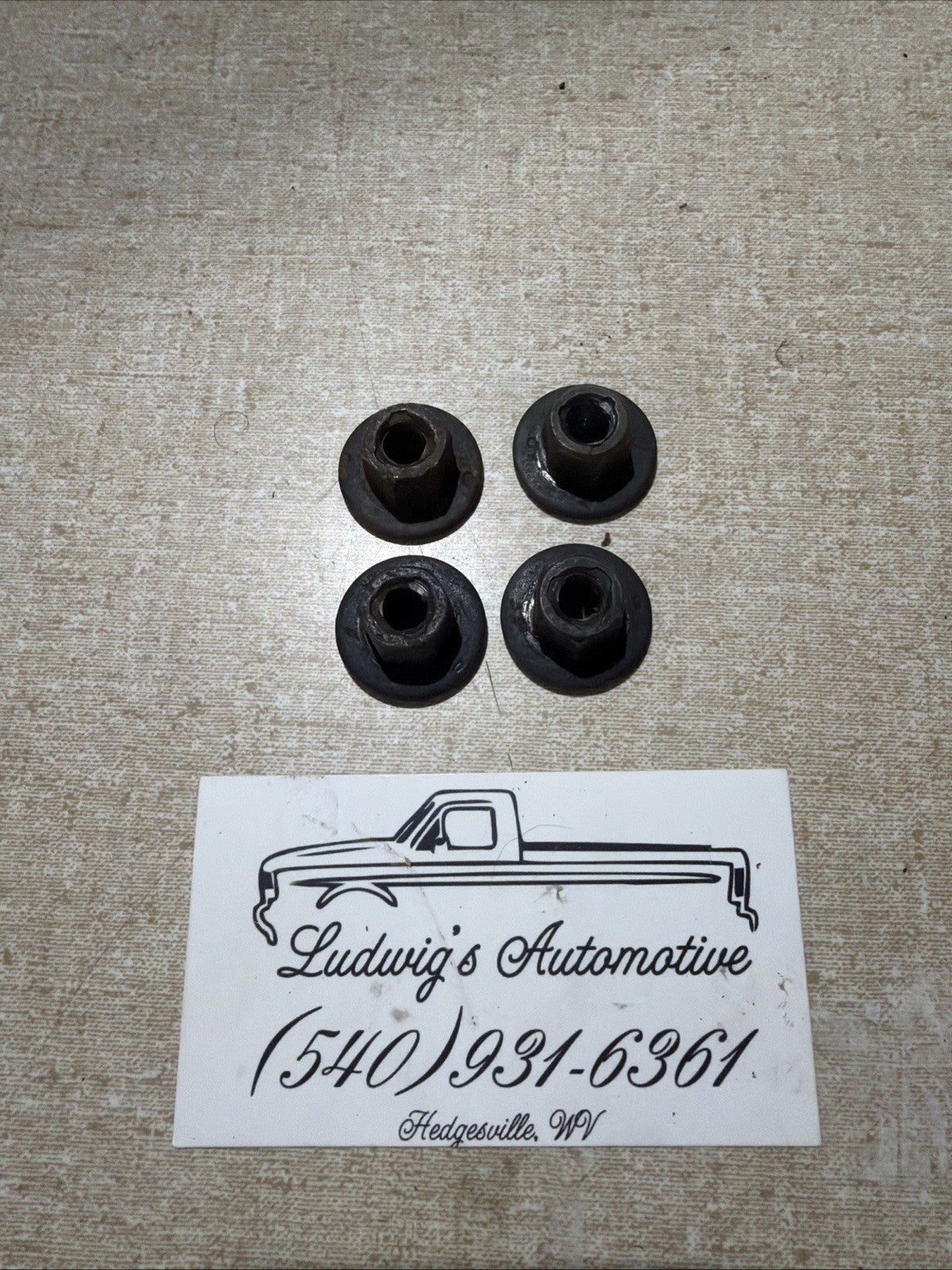 1992-1996 Ford F150 F250 F350 FSuperduty Steering Column MOUNT NUT SET OEM