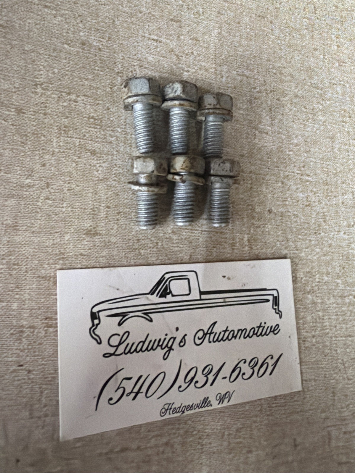 1994.5-1997 Ford F250 F350 7.3 Fan Clutch Mounting Bolt Kit OEM