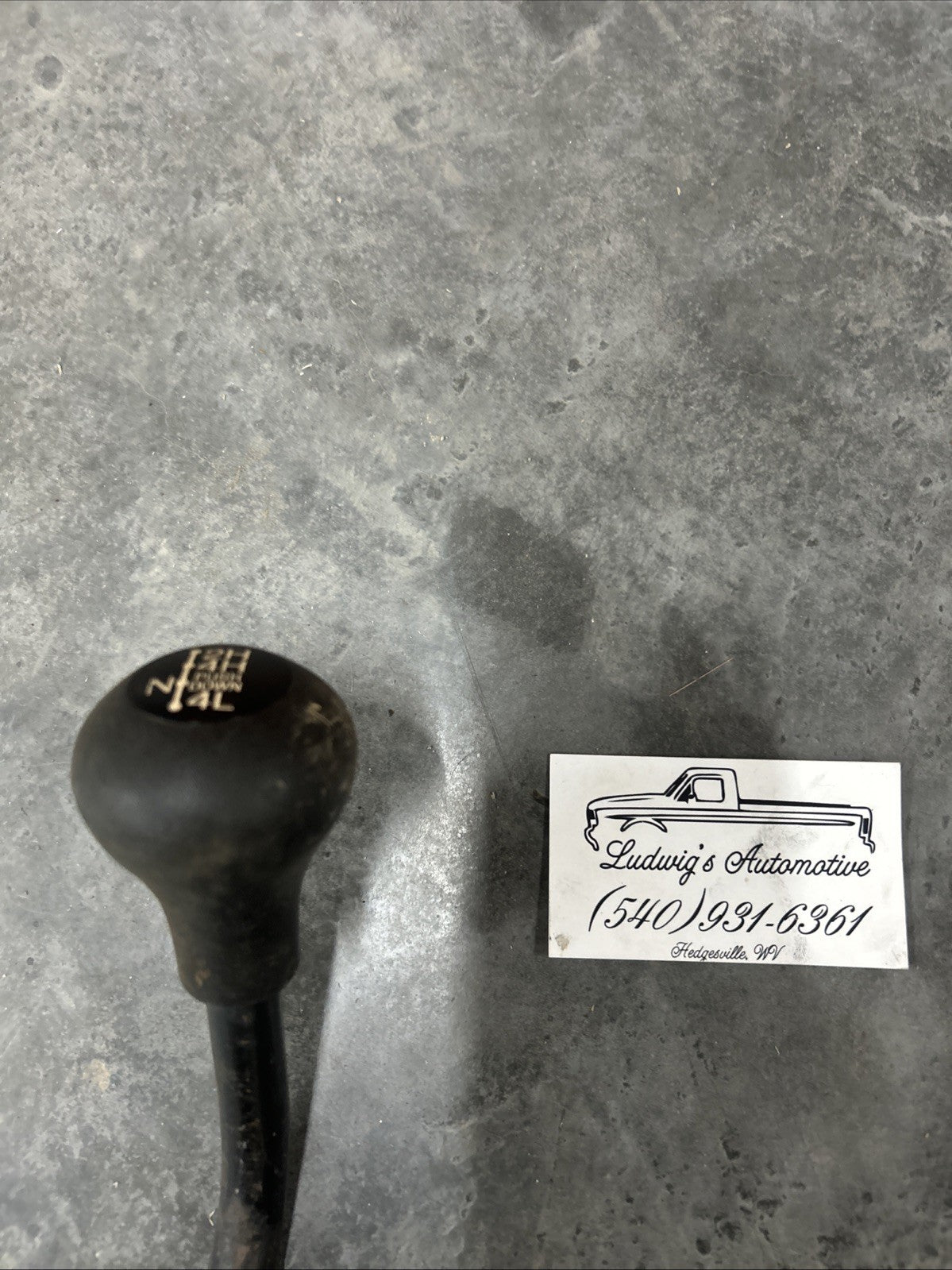 1992-1996 Ford F150 F250 F350 Bronco Transfer Case Shift Lever And Knob OEM