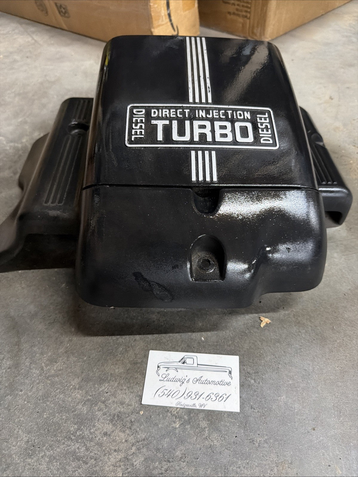 1994-1997 Ford F250 F350 7.3 Powerstroke Turbo Diesel Engine Cover OEM 94-97