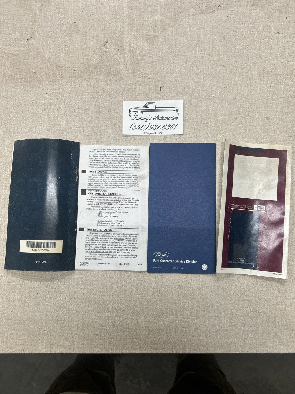 1994 Ford Warranty, Maintain The Beauty, Tell Your Technician, Tire Maintenance