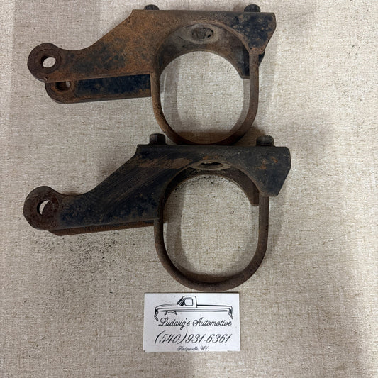 92-97 F350 Cab And Chassis Rear Shock Mount Brackets F5TA-4A047-BB