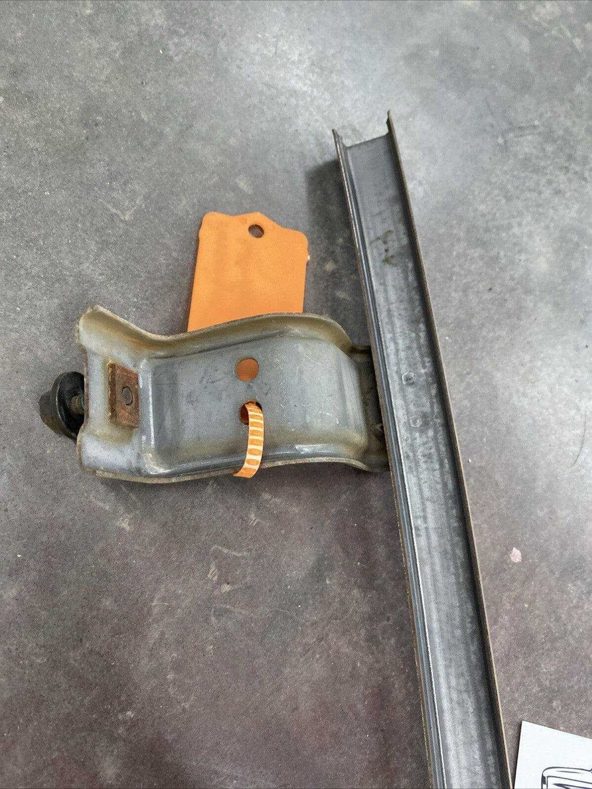 92-96 Ford F Series OEM driver left door window rails track/guides
