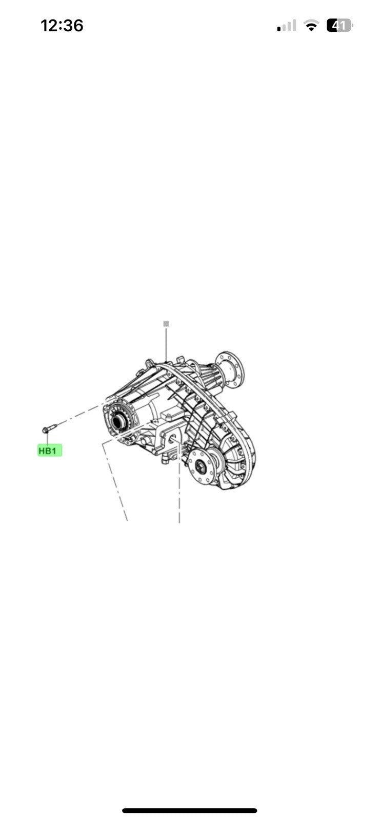 1992-1997 Ford F150 F250 F350 4wd 4X4 Transfer Case To Transmission Bolts OEM