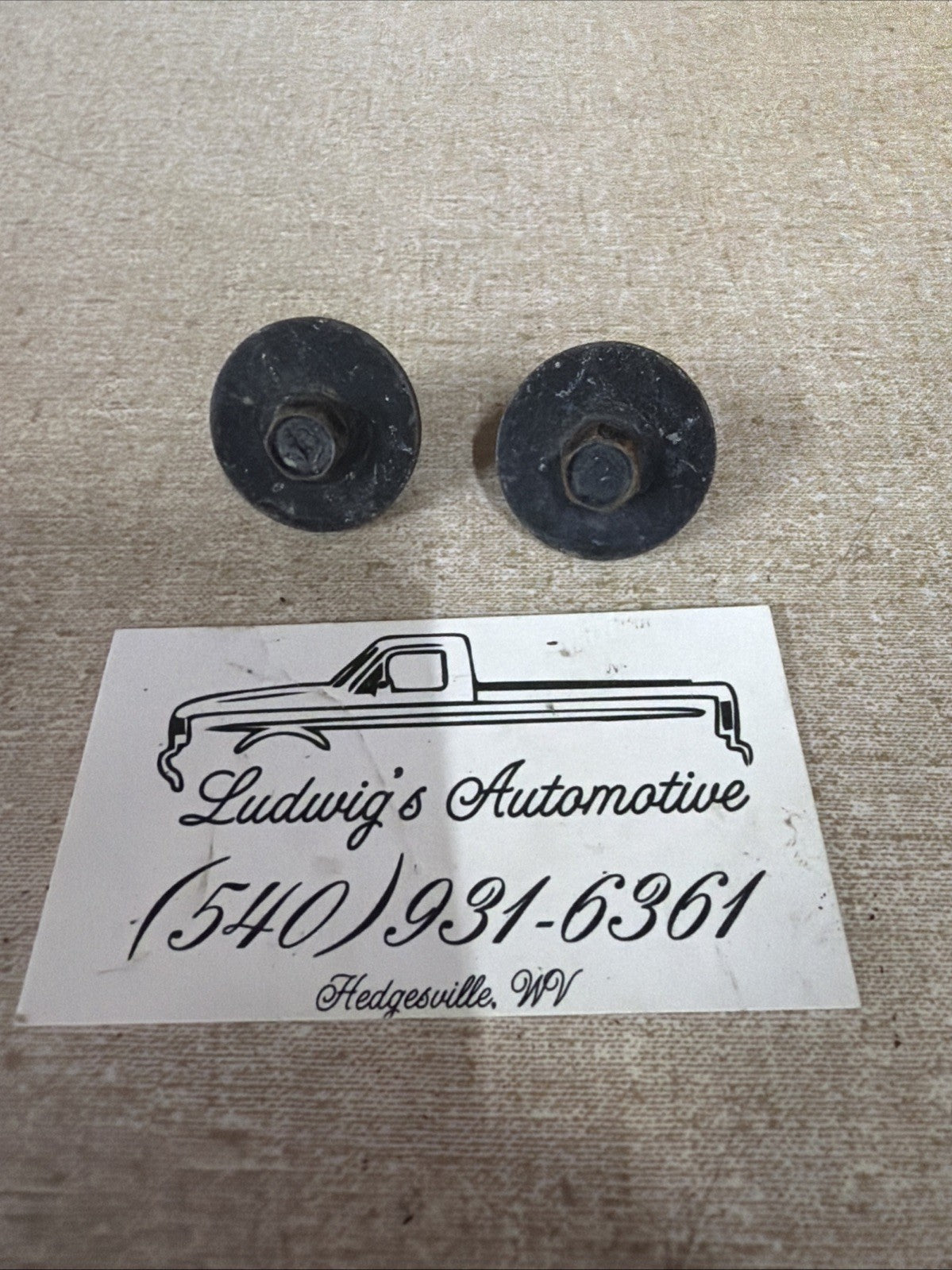 1992-1996 Ford F150 F250 F350 Bronco OEM hood latch bolt screw set