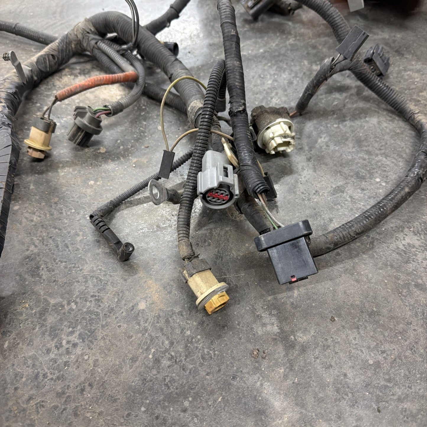 1995 Ford F250 F350 7.3 Front Body Fuse Box Wiring Harness