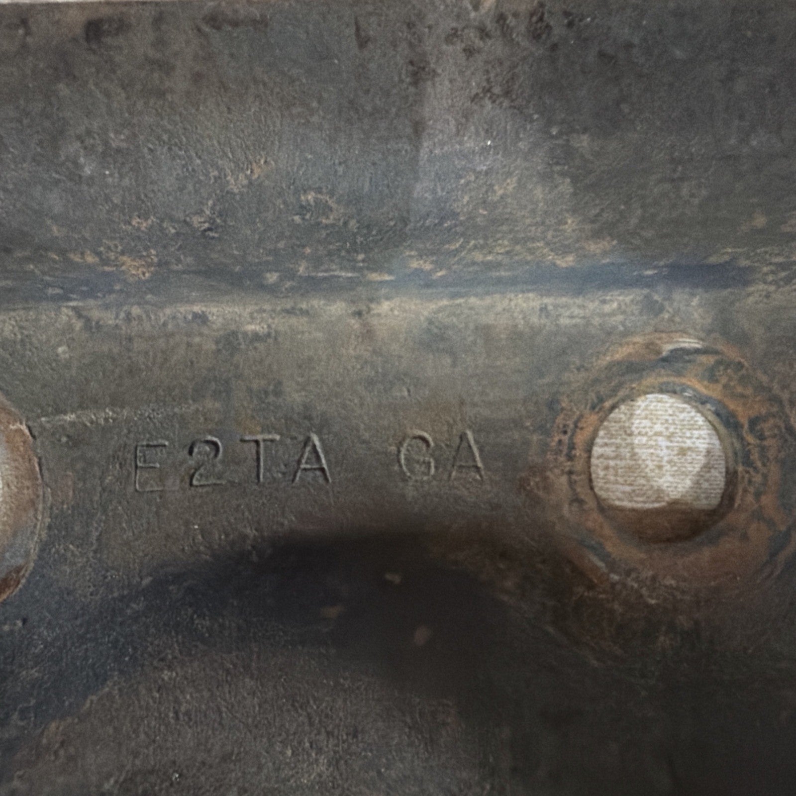 87-97 Ford F250 F350 Rear Axle Leaf Spring U Bolt Plate Set E2Ta-Ga