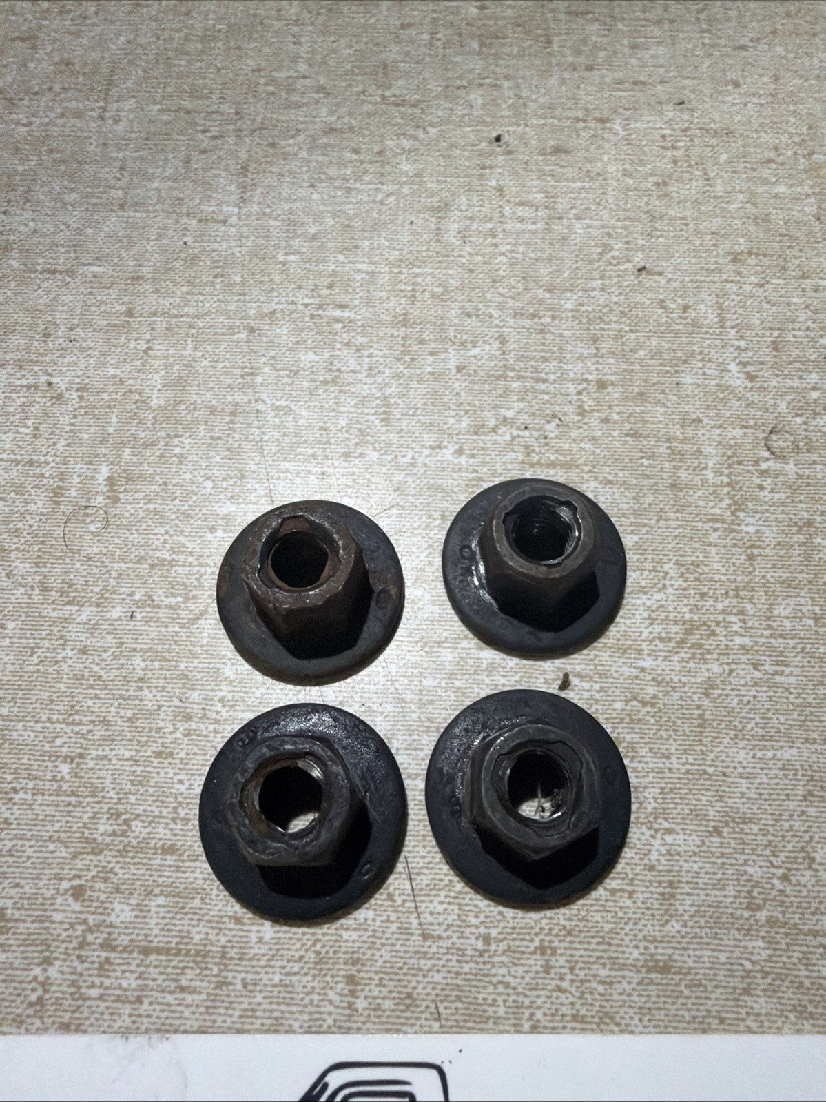 1992-1996 Ford F150 F250 F350 FSuperduty Steering Column MOUNT NUT SET OEM