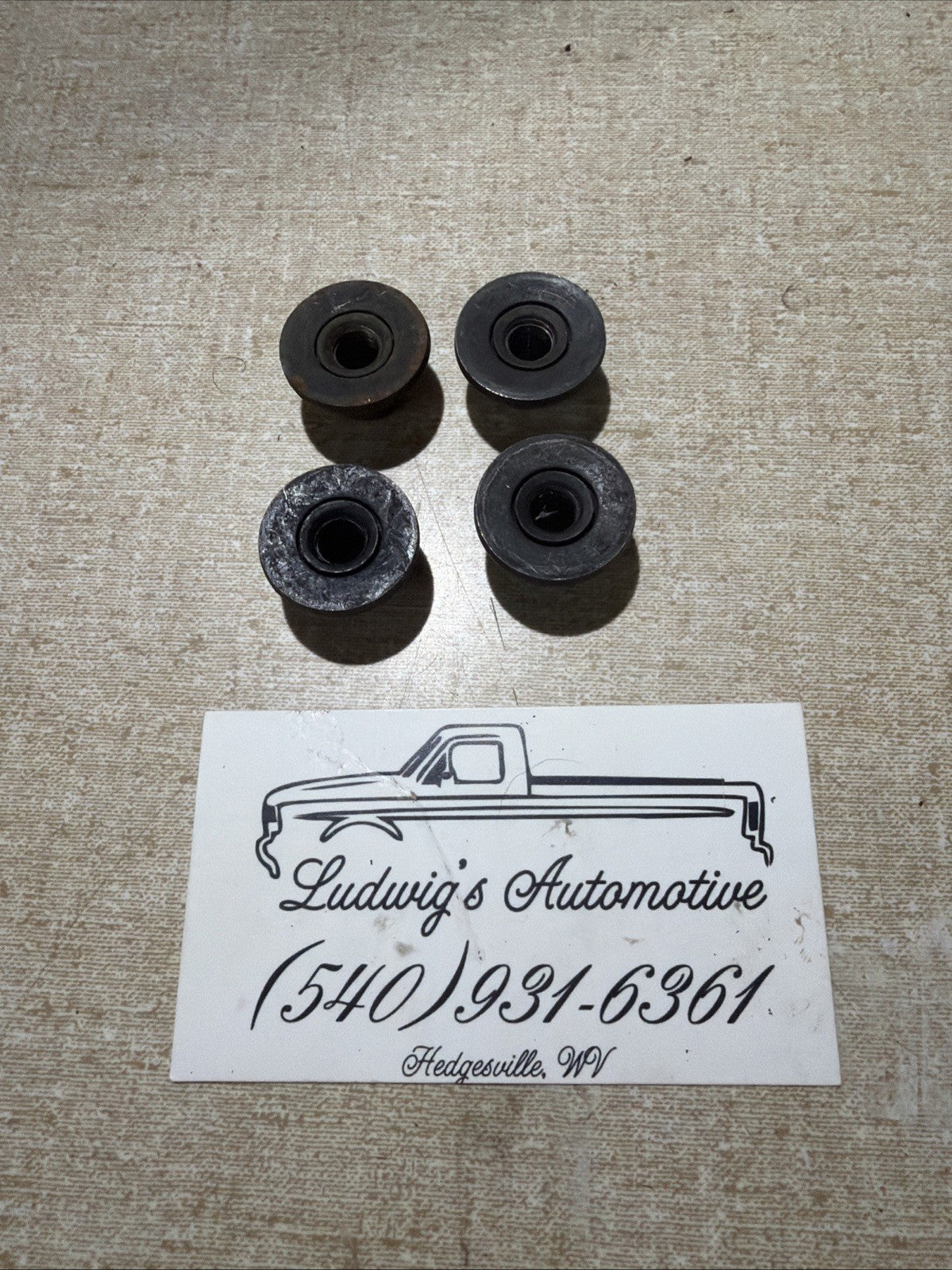 1992-1996 Ford F150 F250 F350 FSuperduty Steering Column MOUNT NUT SET OEM