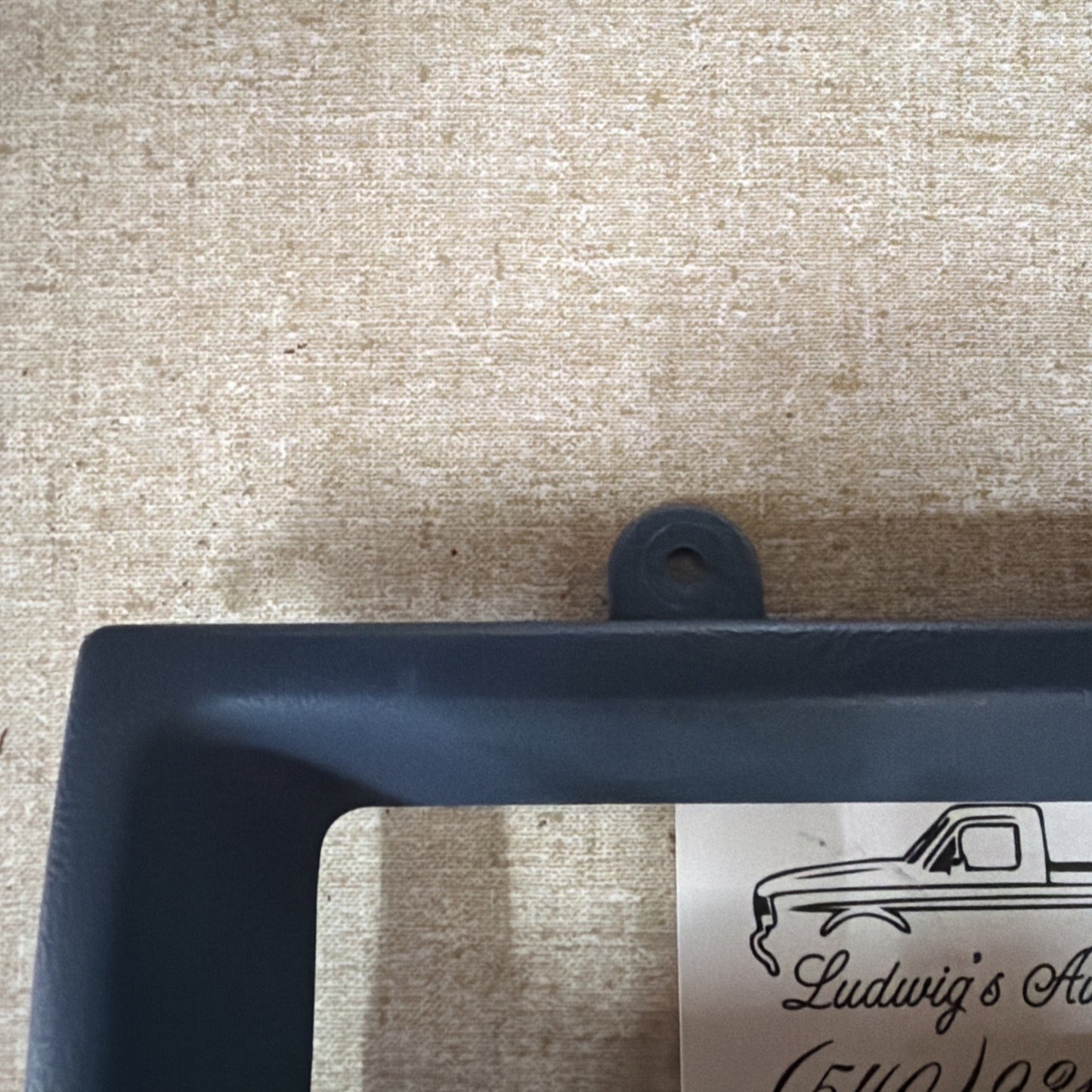 1992-1996 Ford F150 F250 F350 Bronco Blue Climate Control Trim Bezel OEM