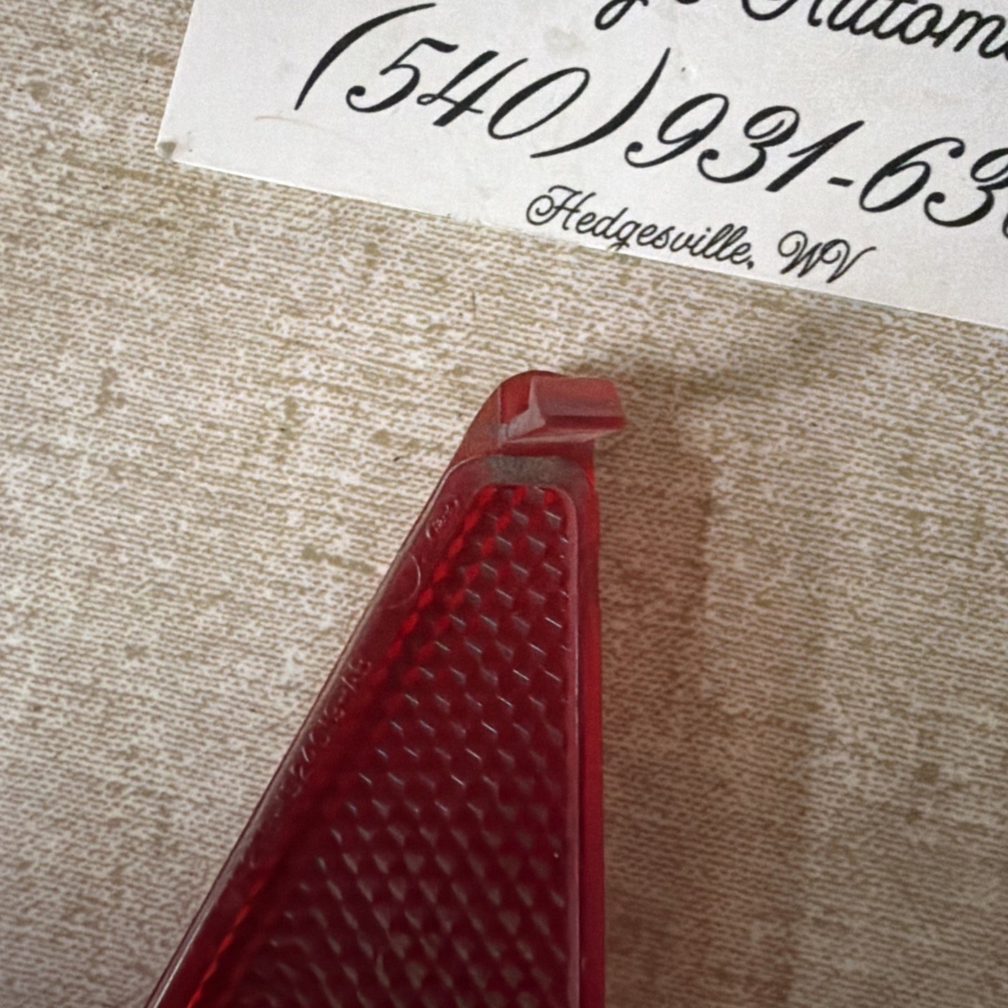 92- 96 Ford F-150 F250 F350 FSuperduty DRIVER short Door Panel REFLECTOR LENS
